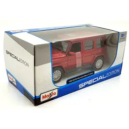 Масштабна модель автомобіля Maisto 2019 Mercedes Benz G-Class AMG Suv червоний 1:24 (31531 red) - мініатюра 5