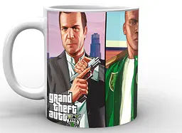 Кружка GeekLand GTA ГТА персонажі GT.02.02 - мініатюра 2