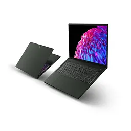 Ноутбук Acer Swift Edge SFE16-44 16' 3.2K OLED, AMD R7-8840U, 32GB, F1TB, UMA, Win11, чорний (NX.KTDEU.003) - мініатюра 9