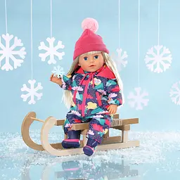 Набір одягу для ляльки Baby Born Deluxe Снігова зима (830062) - мініатюра 2