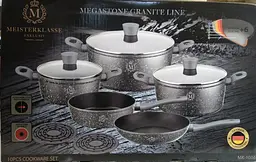 Набір посуду Meisterklasse Granite Touch Line MK-1016 10 предметів - мініатюра 4