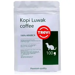 Кава в зернах Trevi Арабіка Kopi Luwak 100 г