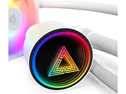 Водяне охолодження Montech LightFlow ARGB 360 White - мініатюра 4