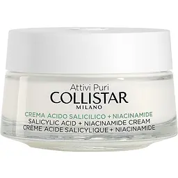 Крем для лица Collistar Attivi Puri Salicylic Acid + Niacinamide Cream 50 мл