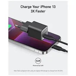Зарядний пристрій Anker USB-C PD 30 Вт PowerPort 511 Nano III білий (A2147G21) - мініатюра 6