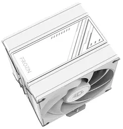 Кулер для процесора FROZN A410 DW, White, 120 мм, 4 теплових трубок ID-Cooling teh0027847 - мініатюра 3