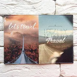 Обкладинка на паспорт I really need to travel - мініатюра 3