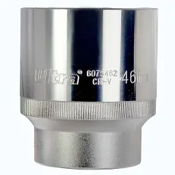 Насадка шестигранна 3/4" 46мм CrV ULTRA (6075462) - мініатюра 3