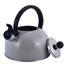 Чайник із свистком Kamille KM-0679GR 2.5 л сірий - мініатюра 6