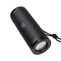 Портативна bluetooth колонка Hoco HC9 TWS з LED підсвічуванням чорний - мініатюра 2