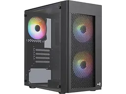 Корпус Aerocool Hexform-G-BK-v2 600W Black (ACCX-PV38004.11)