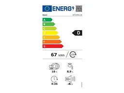 Посудомоечная машина Bosch Serie 4 SPV4HMX12E - миниатюра 11