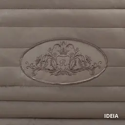 Двостороннє покривало Ideia Royal бежевий та сірий 240 х 220 см (8-34585 сірий/беж) - мініатюра 10