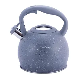 Чайник із свистком Kamille KM-1074 3 л сірий - мініатюра 4