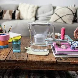 Фільтр-глечик Brita Style Essential Mxpro та 2 картриджа пісочний (1057797) - мініатюра 9
