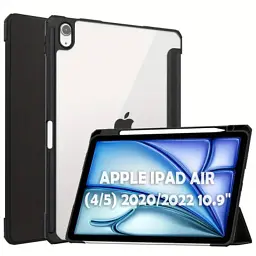 Чохол до планшета BeCover Soft Edge TPU Apple Pencil Apple iPad Air (4/5) 2020/2022 10.9" Black (711696)