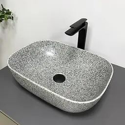 Умивальник VBI Ravenna space grey matt накладний VBI-011222, Сірий