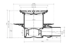 Душовий трап Pestan Confluo Standard Plate-1 2в1 15x15 см (240159) - мініатюра 4