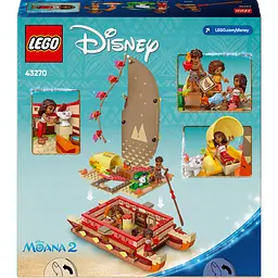 Конструктор LEGO Disney Princess Пригодницьке каное Ваяни 529 деталей (43270) - мініатюра 15