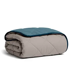 Покривало Cosas OCEAN SAND CS9 200х230 см стьобане двостороннє на ліжко та диван (Blanket_68Sky_84Quartz_kt_110Ocean_200x230) - мініатюра 5