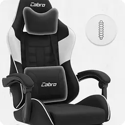 Крісло Cabro C501 Black-White тканина - мініатюра 9