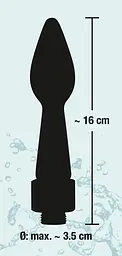 Анальний душ Orion Analdusche Rear Splash 16 см (чорний) - мініатюра 7