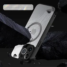 Чохол Tussvie для мобільного телефону iPhone 12 Pro, сумісний з MagSafe, протиударний чохол проти подряпин, напівпрозорий матовий - мініатюра 4