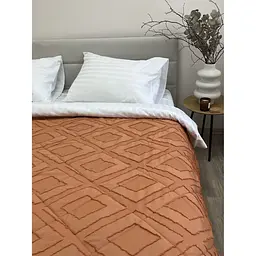 Доріжка на ліжко Ecotton полістан Jacuard Orange 70х230 см (25218) - мініатюра 2