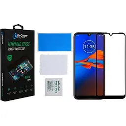 Захисне скло BeCover для Motorola Moto E6i Black (706654) - мініатюра 2