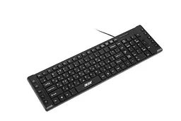 Клавіатура мембранна OKW010, 115key, USB-A, EN/UKR/RU,чорний Acer teh0013882 - мініатюра 3