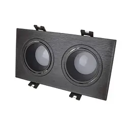 Світильник точковий Brille HDL-DT 95/2 GU5.3 BK MR16 36-439