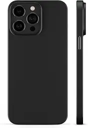 Оригінальний супертонкий чохол PEEL, сумісний з iPhone 14 Pro Max (Blackout) – гладкий мінімалістський дизайн, без брендингу