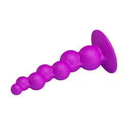 Анальна пробка Pretty Love Sturdy Dongwith 15 см фіолетовий - мініатюра 6