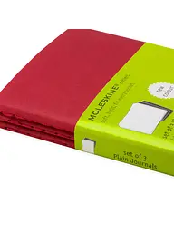 Записник Moleskine Cahier кишеньковий, Нелінований Бордо (CH113) - мініатюра 2
