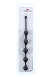Анальний ланцюжок See You Five Beads Anal Black - мініатюра 2