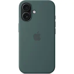 Чохол Apple Silicone Case with MagSafe для iPhone 16 Lake Green (MYY83ZM/A) [116207] - мініатюра 5