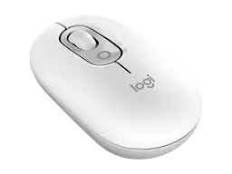 Миша бездротова Logitech Pop Mouse with Emoji Off-White (910-007411)