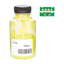 Тонер HP CLJ 150/178/179 chip 25g Yellow AHK (50000247)