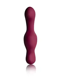 Універсальний sit-on-top вібратор Rocks Off Ruby Glow Blush, пульт ДК - мініатюра 2