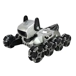 Дитяча іграшка на радиокеруванні "Собака" Bambi 1028(Silver) світлові та звукові ефекти