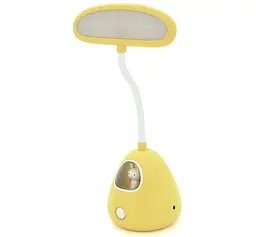 Гнучка настільна лампа Voltronic Rabbit Yellow з органайзером, 3 режими, 4,2 В 300 мА·год - мініатюра 2