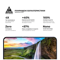 Скло захисне Armorstandart Pro OPPO Reno13 5G Black (ARM81869) - мініатюра 5