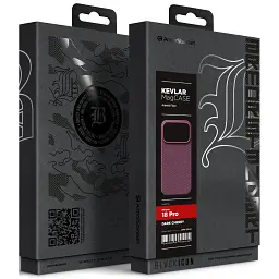 Чохол до мобільного телефона Armorstandart BlackIcon Kevlar MagCase Apple iPhone 18 Pro Dark Cherry (ARM92843) - мініатюра 2