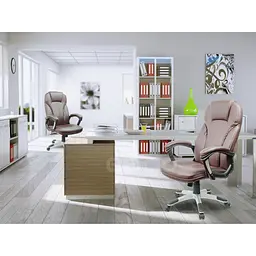 Офісне крісло Sofotel EG-222 Brown - мініатюра 9