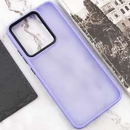 Чохол TPU+PC Lyon Frosted для Motorola Edge 60 Fusion Purple - мініатюра 4
