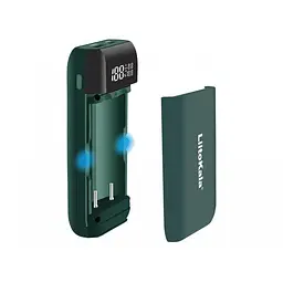 Корпус повербанка LiitoKala Lii-MP2, зарядка акумуляторів, швидка зарядка, LCD дисплей, USB Type C - мініатюра 2