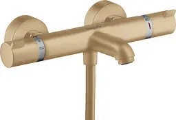 Змішувач з термостатом для ванни Hansgrohe Ecostat Comfort Brushed Bronze 13114140 Бронза