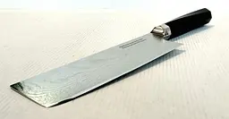 Ніж кухонний-сокир 17 см Damascus DK-AK 3005 AUS-10 дамаська сталь 73 шари - мініатюра 6