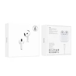 Навушники Bluetooth Hoco EW84 True wireless stereo headset White - мініатюра 2