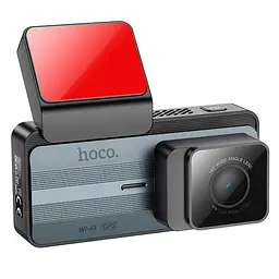 Відеореєстратор Hoco DV11 Driving Recorder 2K Display GPS Silvery Grey